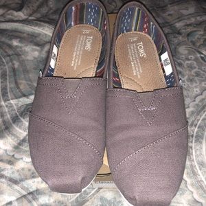 Toms Ash canvas women’s sz 7
